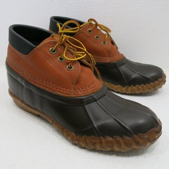 Cabela's Duck Leather Rubber Hunting Boots Women's Outdoor Footwear Shoes Sz 7